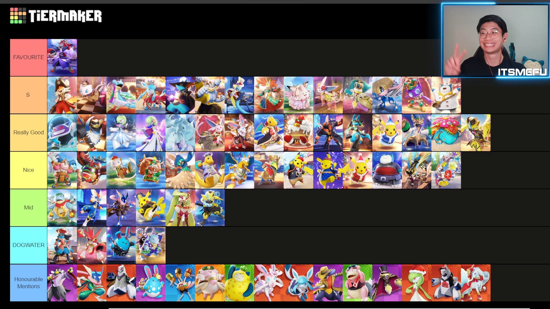 The ULTIMATE POKEMON UNITE TIER LIST! #PokemonUnite 