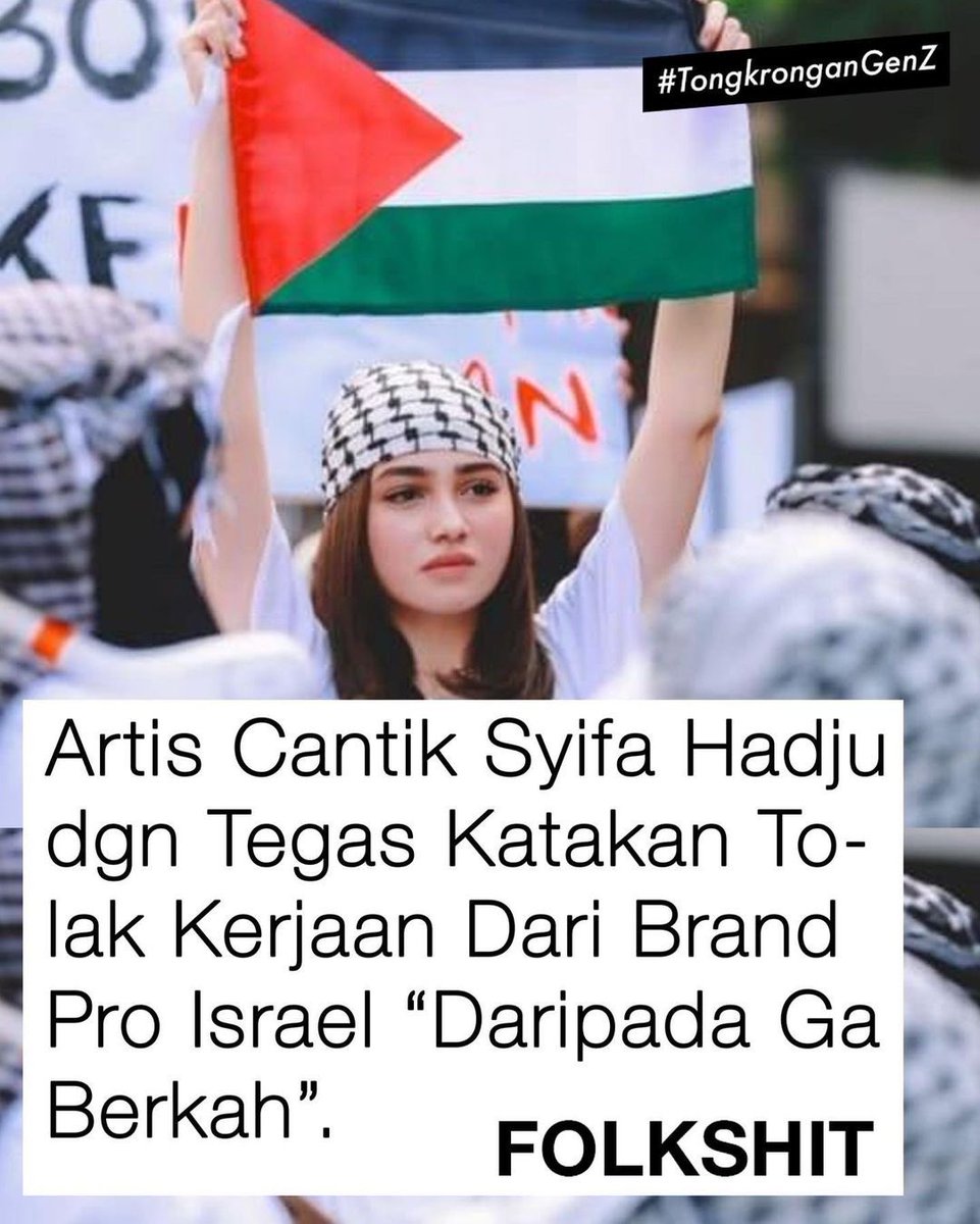 sosmedkeras's tweet photo. SEMANGAT KA CANTIK 👏

[👤 : IG/syifahadju ] https://t.co/XOnO3axRQA