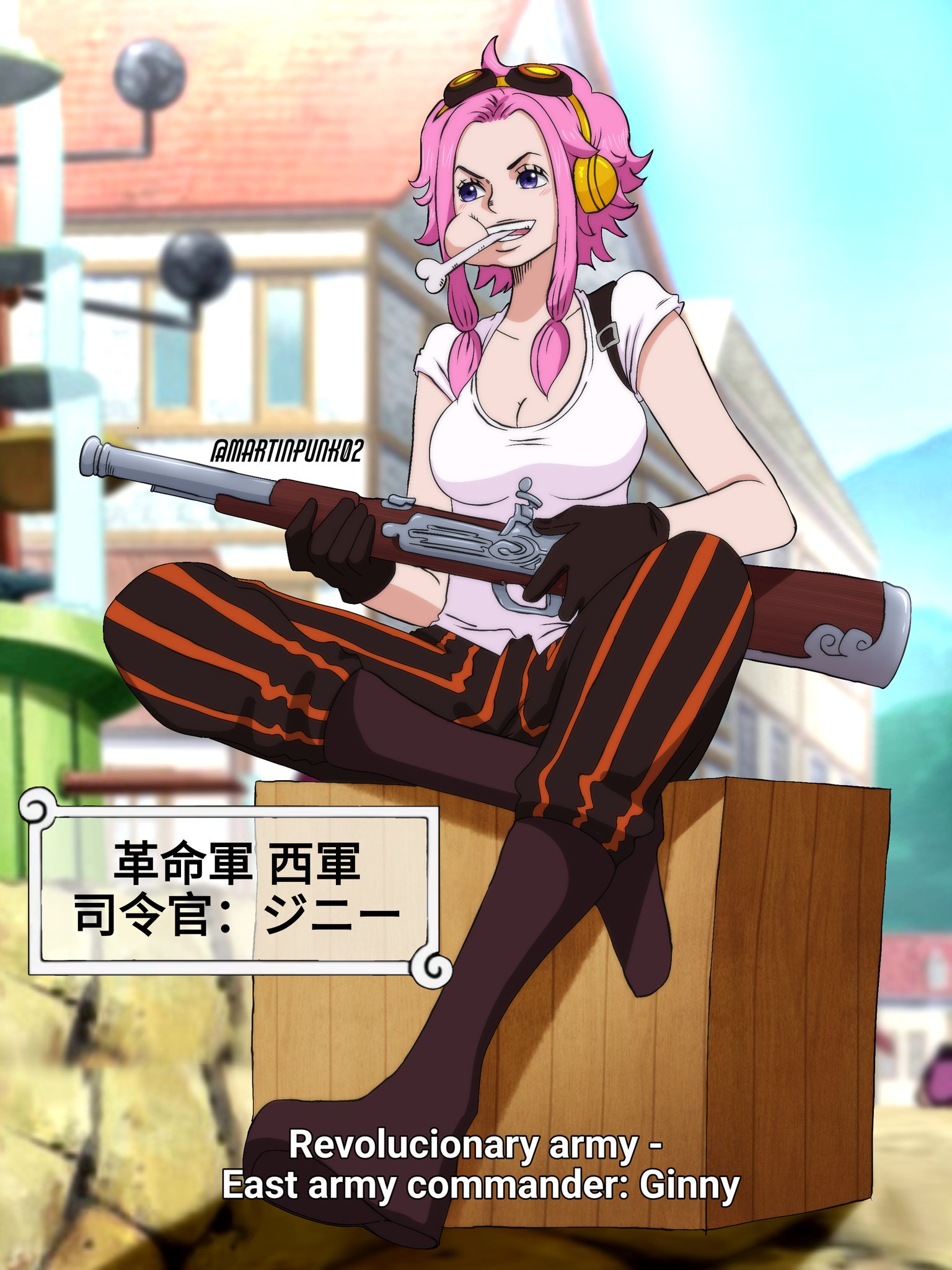 Ginny dalam serial One Piece yang ternyata ibu Jewelry Bonney