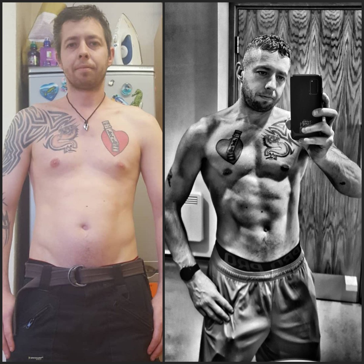 Transformation Thursday 😮‍💨⏩💪
2018-85Kg
5k time 28:36
2023-66Kg
5K time 18:09
Having the desire 
to want to improve. This comes from within. The best thing about it is.
IM JUST GETTING STARTED
#gym #Motivation #transformationthursday #fit #progress #runner #run #training