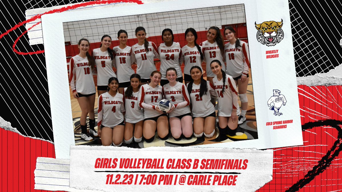 Good luck girls! Come support our Girls Volleyball team as they take on CSH!