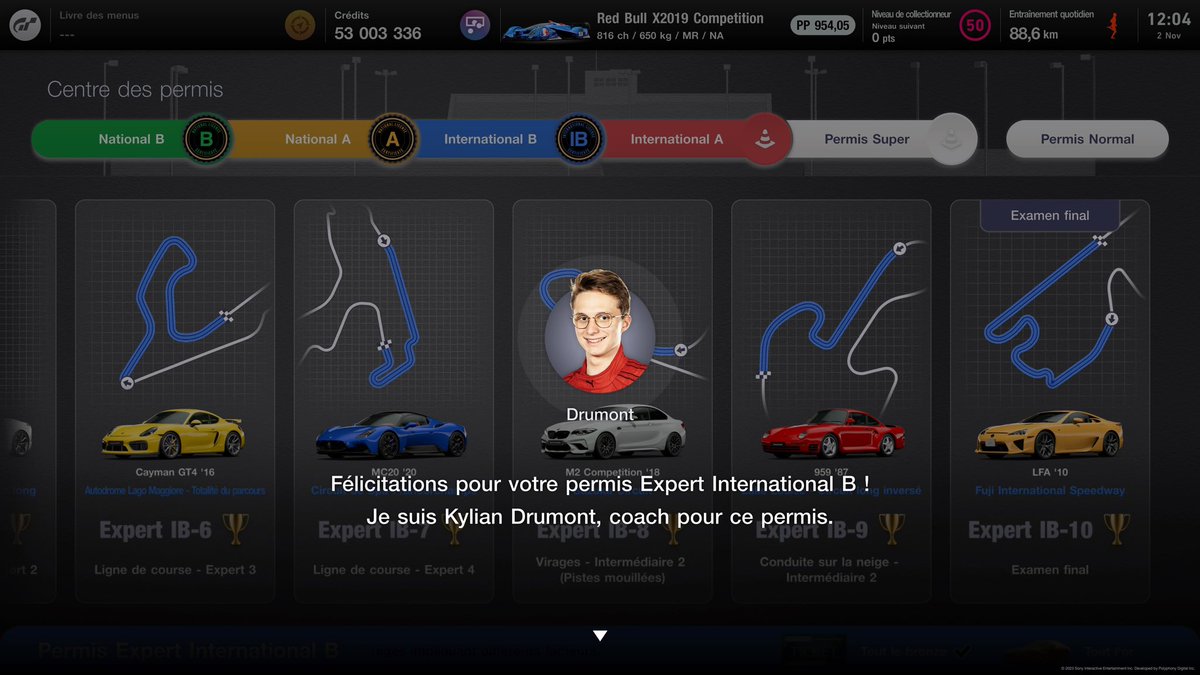KylianDrumont's tweet photo. I look forward to welcoming you and helping you pass your "Expert licence International - A". 👋
Good luck ! 😎

@thegranturismo @r8gesports https://t.co/KBy4zFYx2x