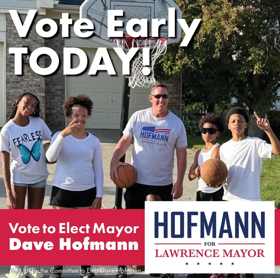 Early Voting is open through Sunday.
11am - 6pm at 6501 Sunnyside Road.
Lines are minimal (if any) !!!