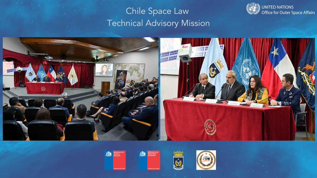 3️⃣ packed days of #spacelaw and #spacepolicy have ended as part of the #SpaceLawProject Technical Advisory Mission to Chile 🇨🇱.   

More than 5️⃣0️⃣ in-person participants from government, academia, industry and more gathered.   

#nationalspacelaw #spacesustainability