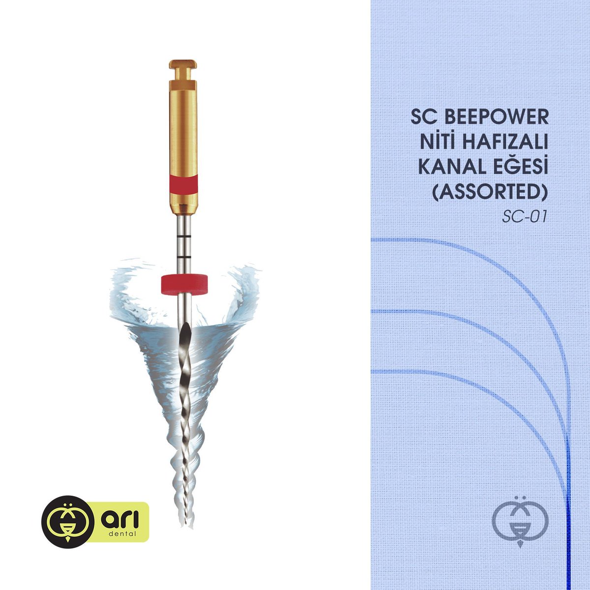 SC-BeePower Niti Hafızalı Kanal Eğesi
Stok Kodu: SC-01

Ürün siparişi vermek için dentalmarketim.com adresini ziyaret edebilir, Arı Dental mobil uygulamamızı kullanabilir ya da 0507 504 55 24 numaralı WhatsApp hattından bize ulaşabilirsiniz.

#BeePower #ArıDental
