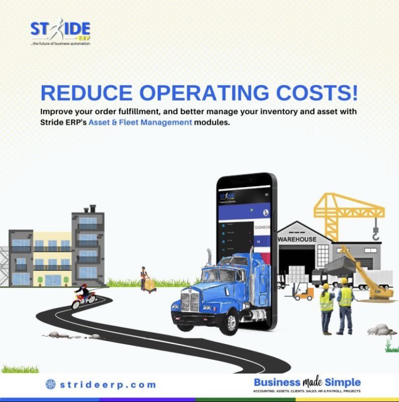 Get started with Stride ERP to optimize your processes and adopt cost-effective solutions to drive down operational expenses. 

#erp #software #business #management