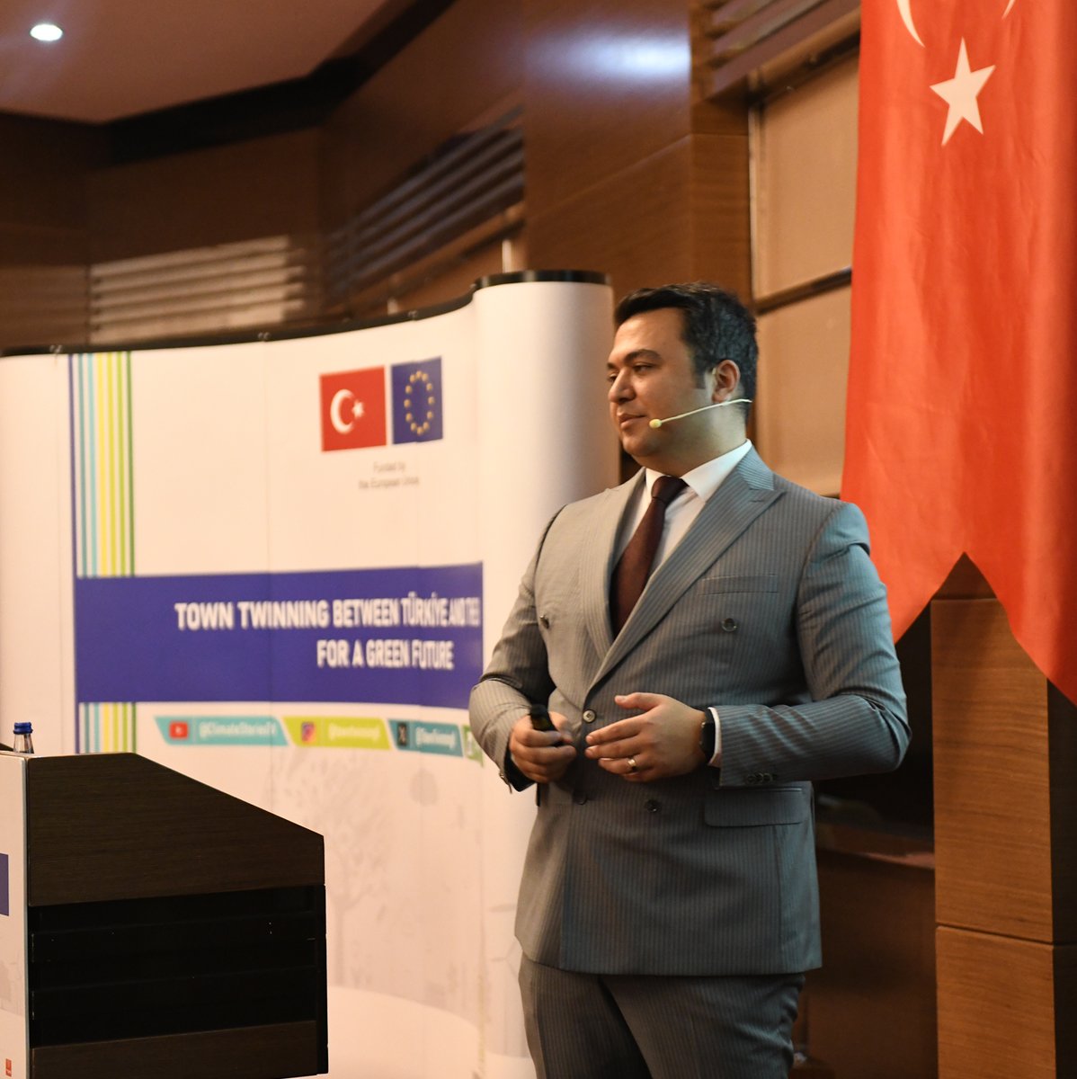 Presentation of Grant Programme by Mr. Ertuğrul Şafak, Director of Project and Finance, UMT
@TBB