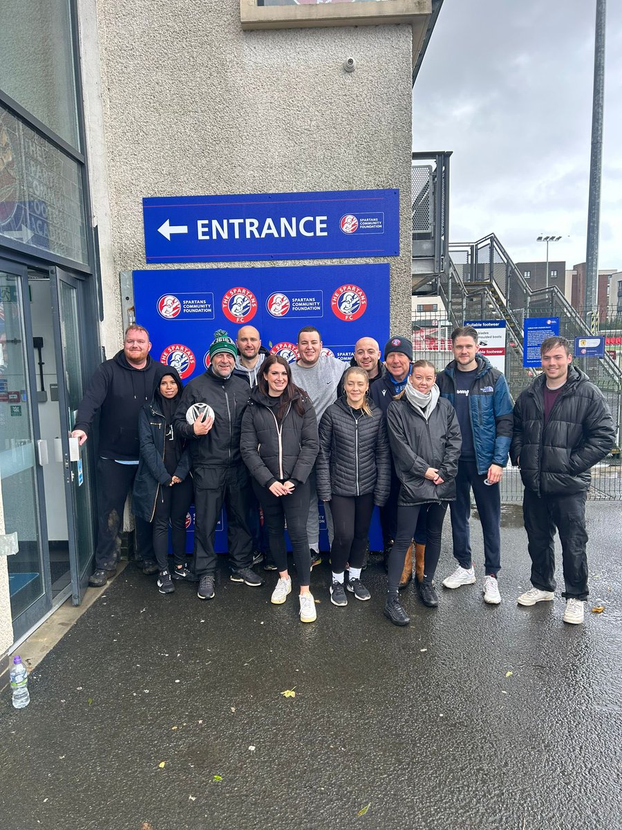Spartans_CF's tweet photo. Thank you to the @ScottishWidows workplace team once again supporting Spartans Community Foundation on the annual #Daytomakeadifference well done all. 👏 #hereforgood #community https://t.co/UDjj1iVs7l