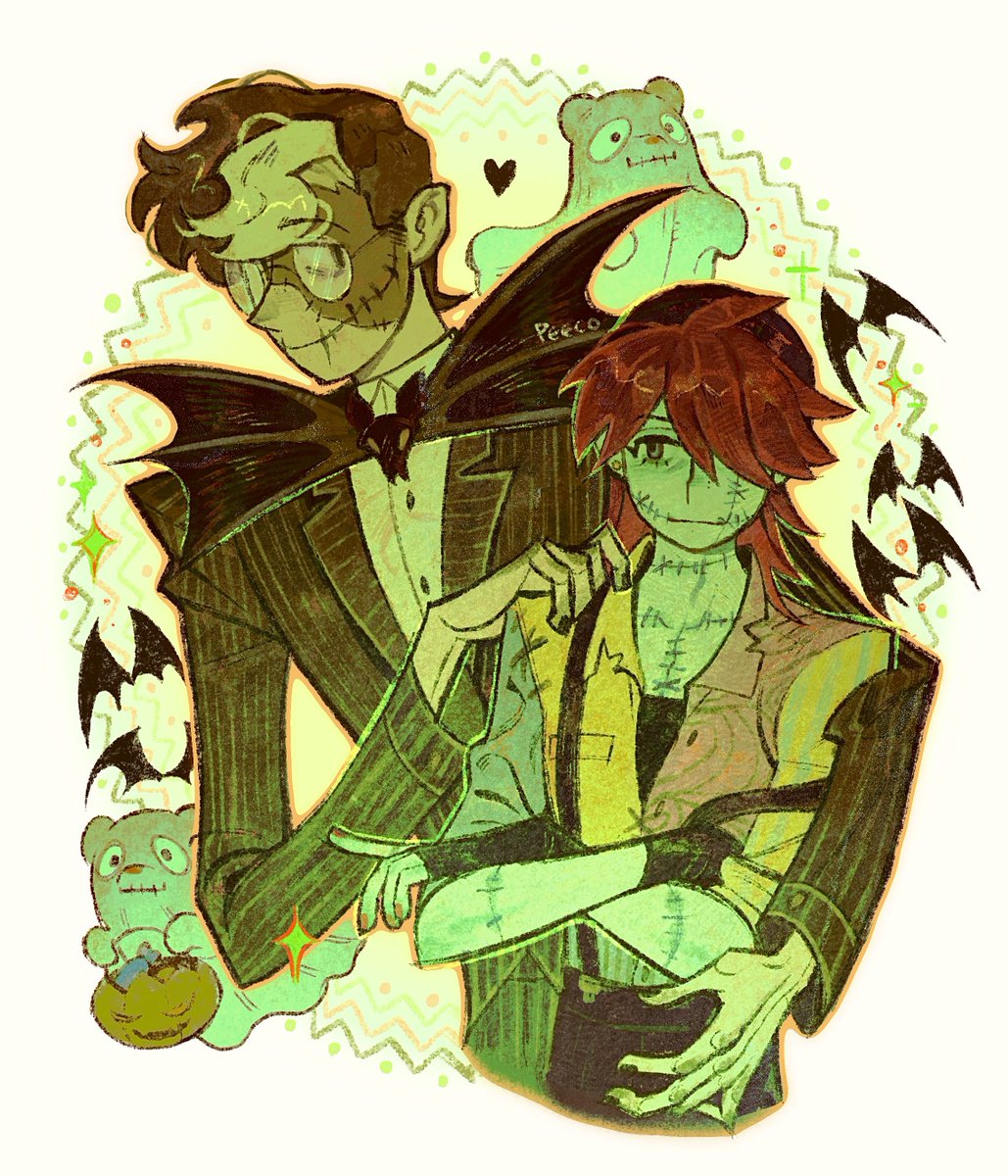 PeecoA's tweet photo. Jack and Sally request and I also made it as the Halloween art🎃 (yes I’m late
#tntduofanart https://t.co/SVfs4vLsPl