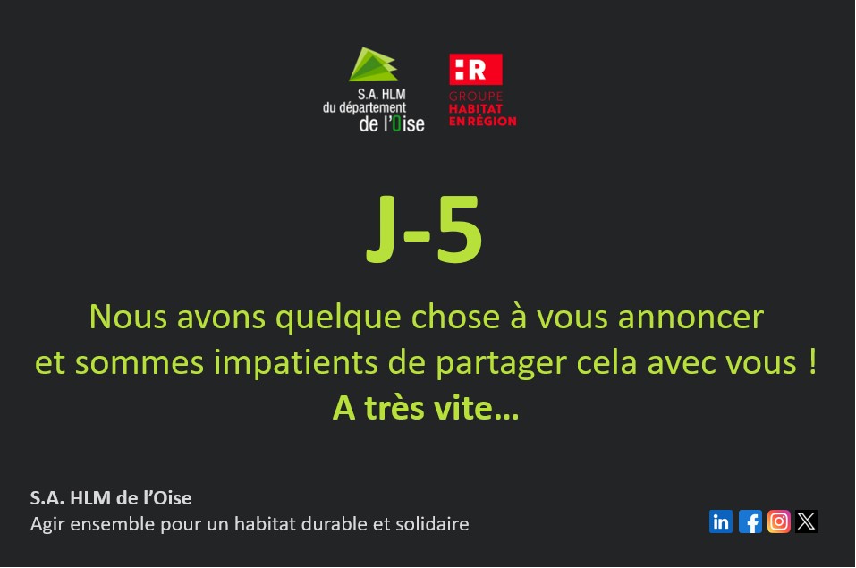 S.A. HLM DE L'OISE tweet media