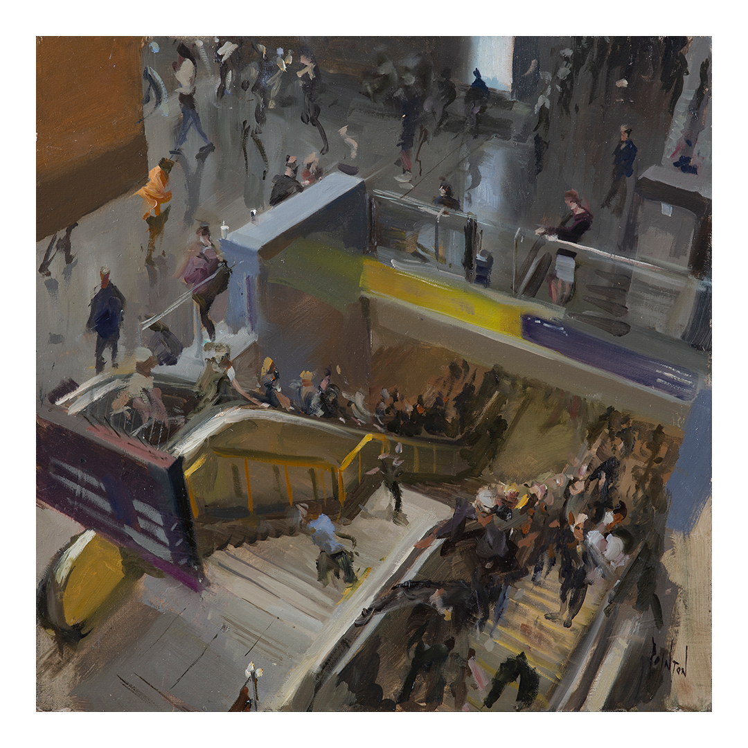 ContemporarySix's tweet photo. One of Pointon’s favourite subject matters, Piccadilly Train Station is a theme the artist has returned to time and again - in particular, the escalators.
Levels
Oil on board
40 x 40cm
56 x 56cm framed
#manchester #buyart #grimart #robpointon #manchesterartist https://t.co/OnBFS4cH7o