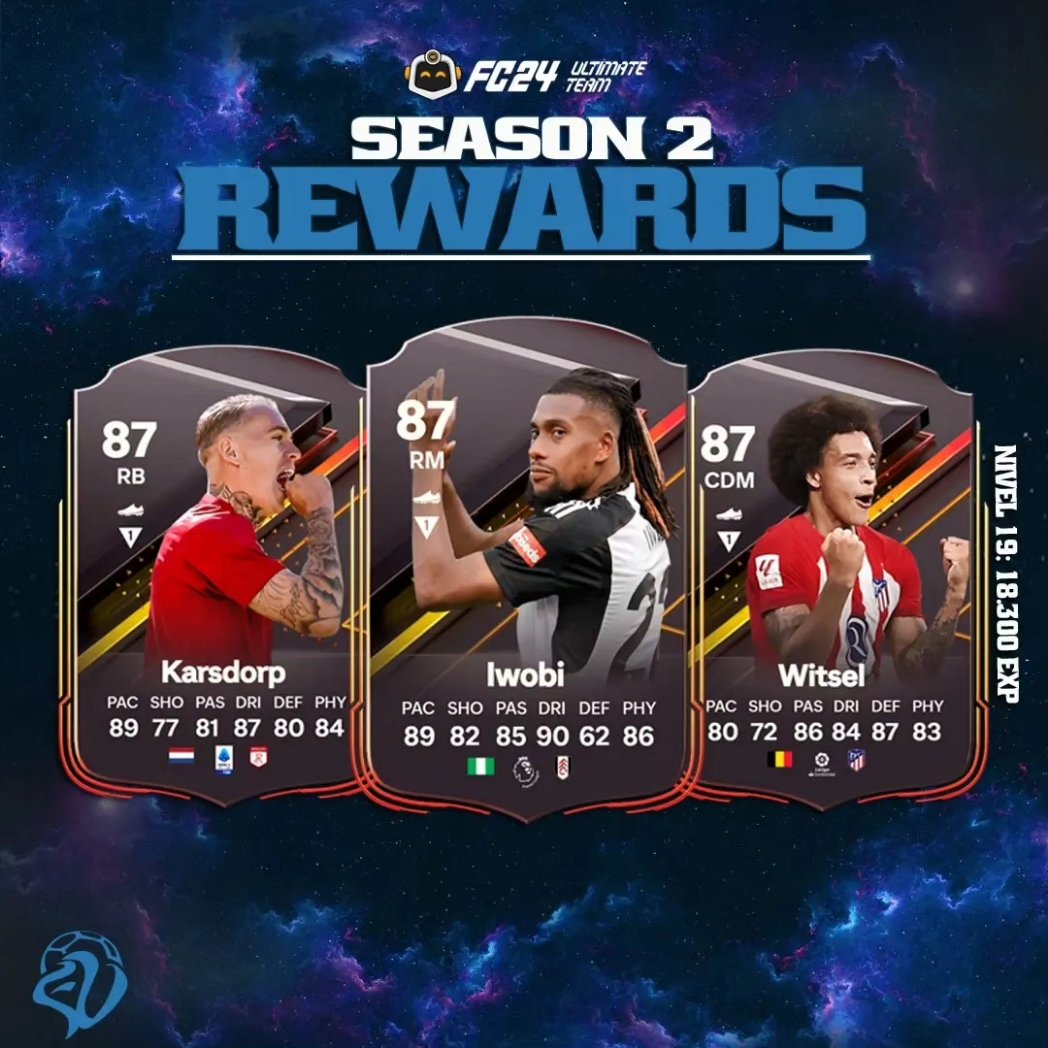 MrFutty's tweet photo. "TEMPORADA 2" 🔥 Les presentamos los 9 intransferibles a escoger al finalizar la segunda temporada.

🤔 Debes escoger 3, ¿cuál de los 9 jugadores ves en tu equipo?

#EAFC24 #UT24 #seo #ultimateteam
#FijaElObjetivo 🎯
#QueYoMeEncargo 🦾🤖
#CompraVendeRepite 📈 https://t.co/6Y35wam1bw