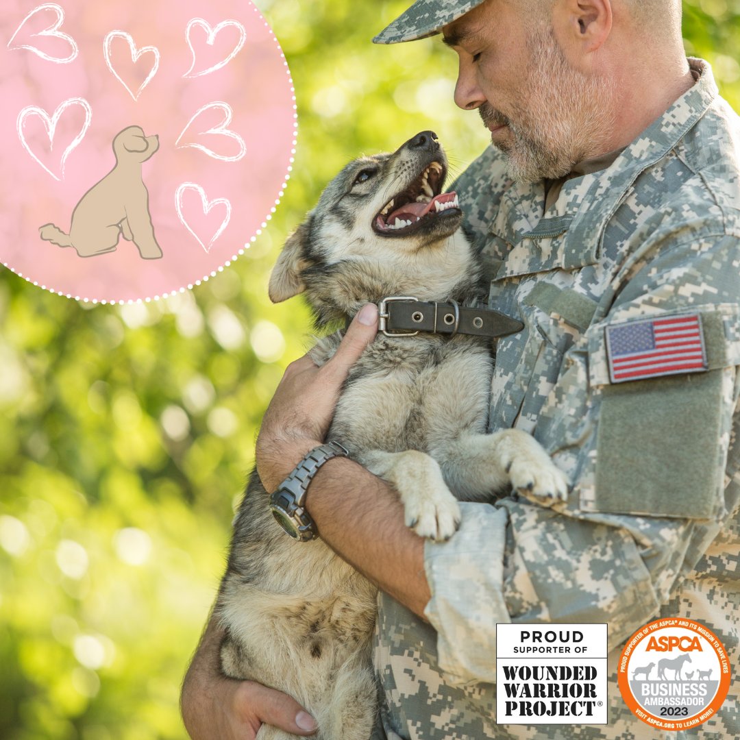 puppysentials's tweet photo. Did you know, Puppysentials is a certified ambassador for both the Wounded Warrior Project 🫡 and the ASPCA 🐶🐱? A portion of every purchase goes to support these wonderful organizations which have left lasting pawprints on our hearts🐾❤️. (1/2) https://t.co/FupKoo40vl