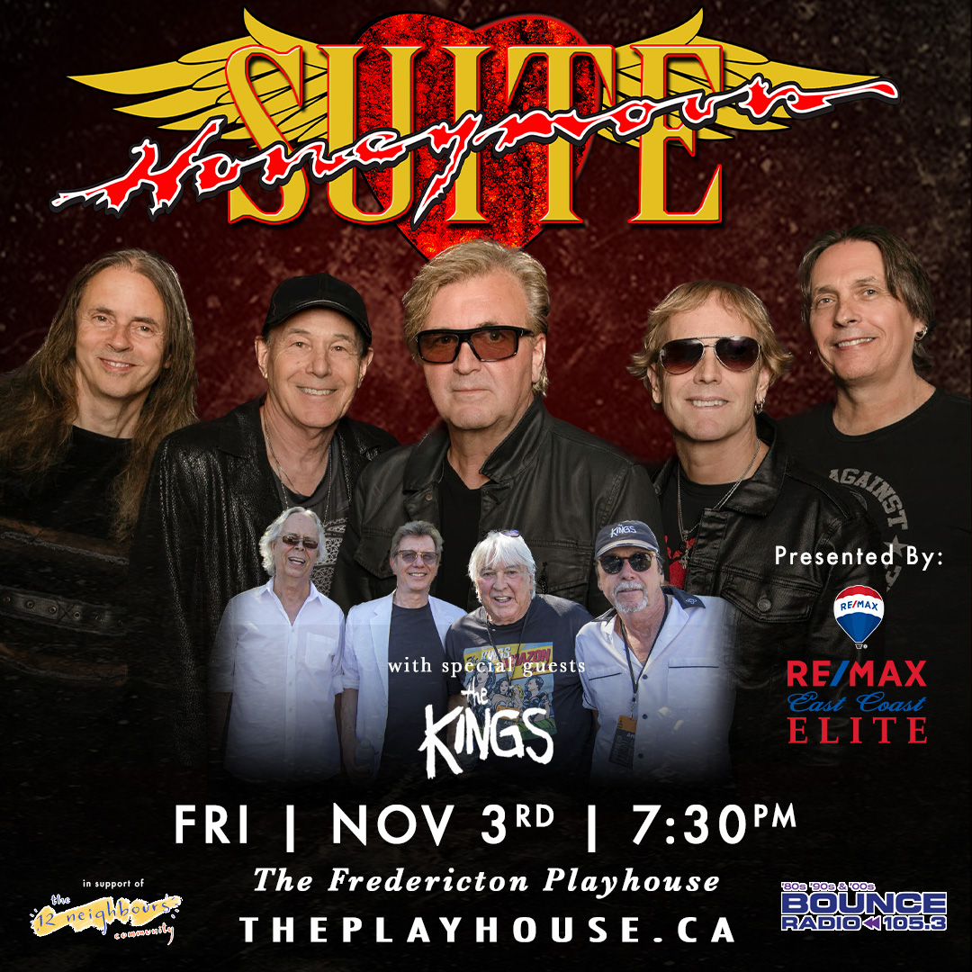 wendyphillipspr's tweet photo. New Brunswick! This Friday night, November 3, iconic Canadian rock bands Honeymoon Suite and The Kings will perform at the Fredericton Playhouse. Tickets &amp; details at: https://t.co/Whfb32fgLp #honeymoonsuite #thekings #liveinfredericton https://t.co/EzpyKghE7L