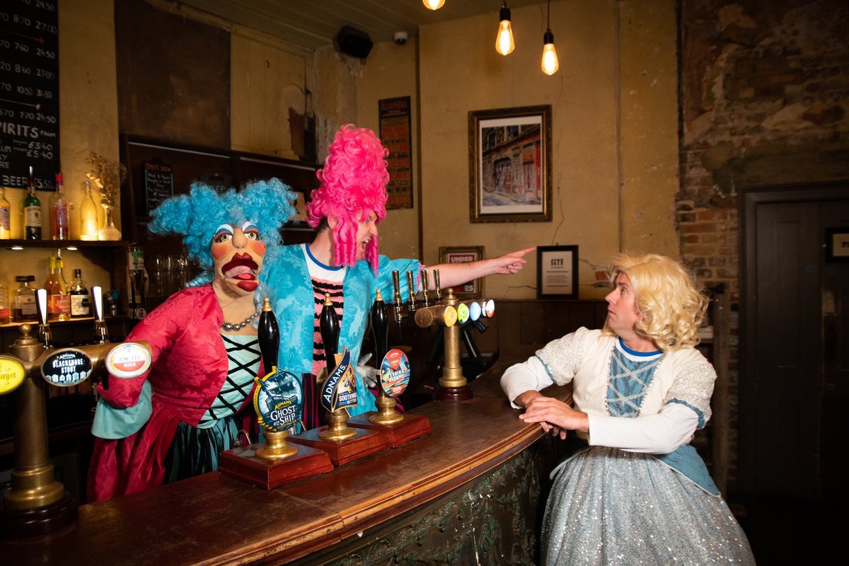 Christmas just got Ugly

The Ugly Sisters stepped behind the bar at Wilton’s Music Hall in London ahead of Dan &amp; Jeff’s hilarious Potted Panto bringing havoc from 29 Nov to 30 Dec

But no drink for Cinders

Tickets at wiltons.org.uk/whatson/828-po… #panto #pantomime 

📸 Josh McClure