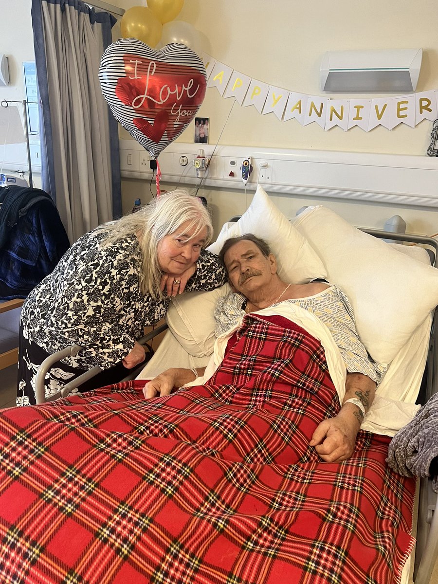 Ward 12 created some special memories for Peter and his wife Ellen today to mark their 49th wedding anniversary. Sometimes the littlest touches have the biggest impact. Ellen was blown away by the effort from the staff. Photo consent obtained from patient and wife <a href="/jacqued73/">Jacqueline Duncan</a>