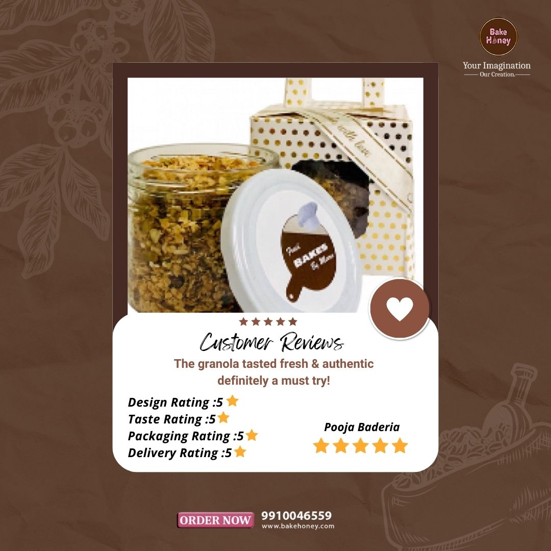 bake_honey's tweet photo. Want to know what our incredible customers have to say about our delectable Gift Hamper?🍰🥳

To place your order
📱 Contact Us: +91 9910046559
💻Visit our website at: https://t.co/B1QX3YVQbt

#testimonial #customerreview #weloveourcustomers #customerfeedback #happycustomers https://t.co/ig7IlDM9ZY
