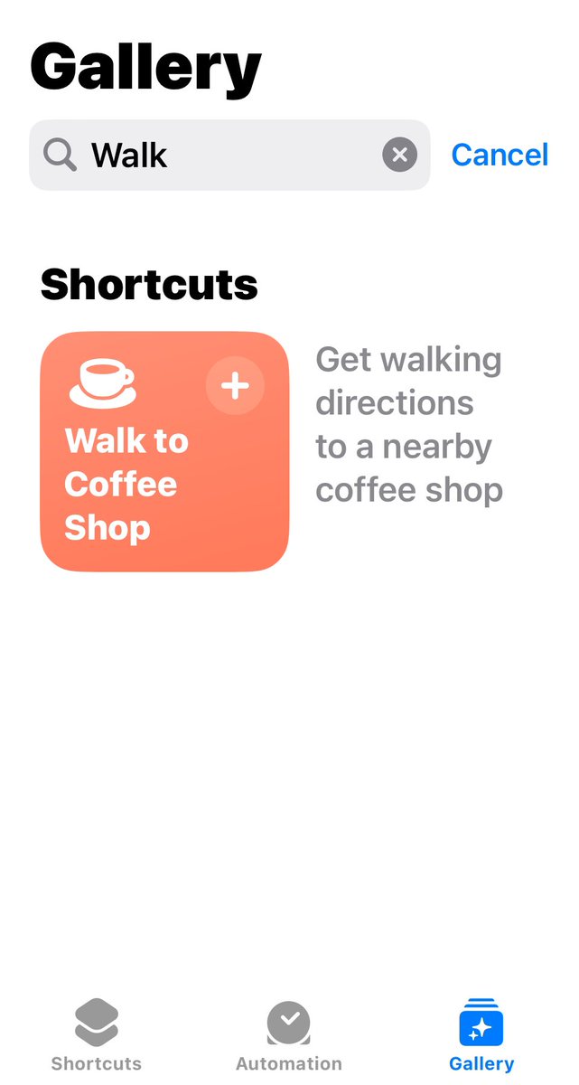 mediafannin's tweet photo. Life changing Apple Shortcut added to my collection 👟 “Walk to Coffee Shop 1” ☕️ Learning a lot from @Teamborders at @GaETConf Will be using professionally and personally 🍎😇 https://t.co/MrCw1qd3Zk