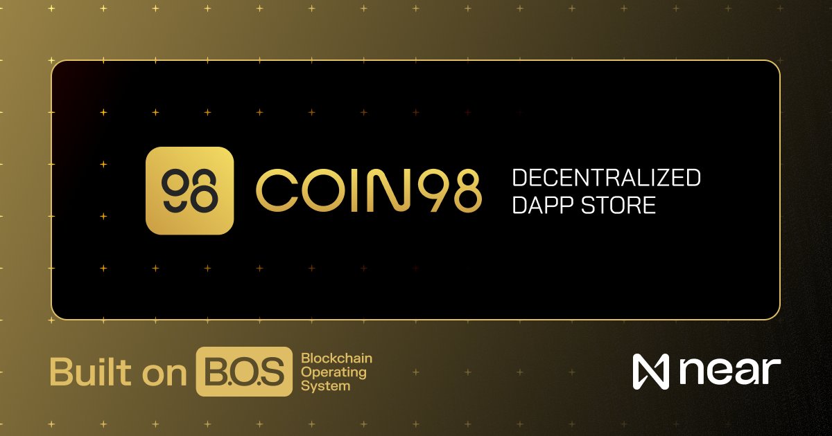 Introducing a new era of DeFi accessibility! @Coin98_Wallet's decentralized dapp store is live on the NEAR B.O.S, connecting 7M users to a vast universe of dapps. Explore the future of seamless crypto interactions! near.org/blog/coin98-la…