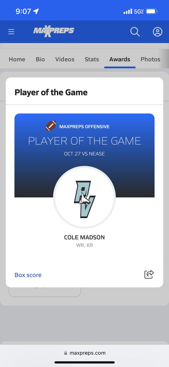 3rd Player of the game award this season🙏