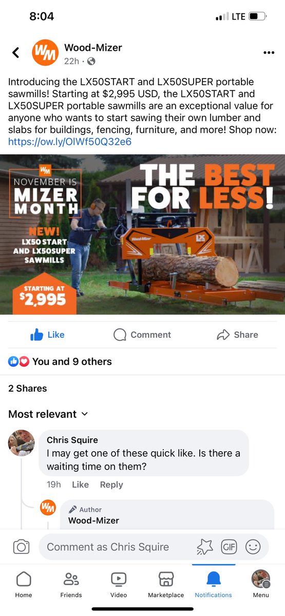 Woodmizer just came out with a cheaper mini mill.
