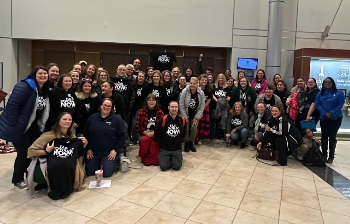 PWEA Leadership continues to call on the PWCS School Board to stand by their policies &amp; put LUNCH in our contract. 
PWCS Educators deserve a daily 30 minute duty-free lunch protected in our contract. #fairContractNOW