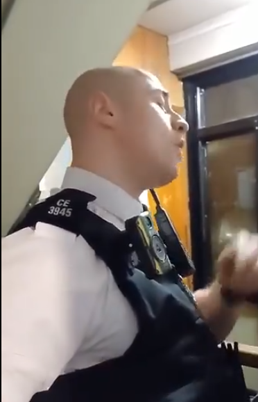 news_sledge's tweet photo. @MPSBethnalGreen @MPSTowerHam Does PC CE3945 support Hamas? We need to know! https://t.co/QYbemPOIS0