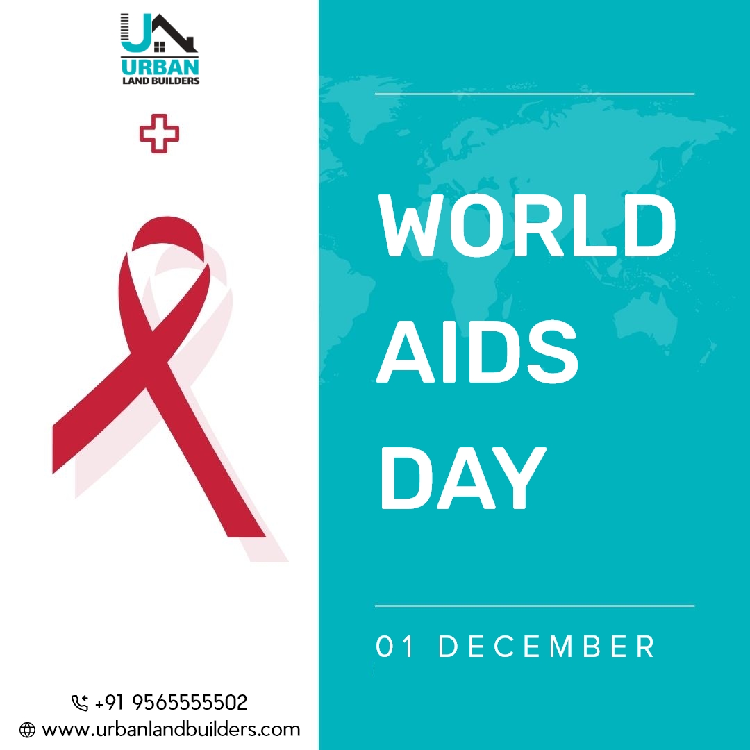 The occasion of World AIDS Day reminds us that we must treat people with AIDS with respect and equality. Wishing you a very happy World AIDS Day.
#aidsawareness #aidsday #worldsaidsday #worldsaidsday2023 #urbanlandbuilders