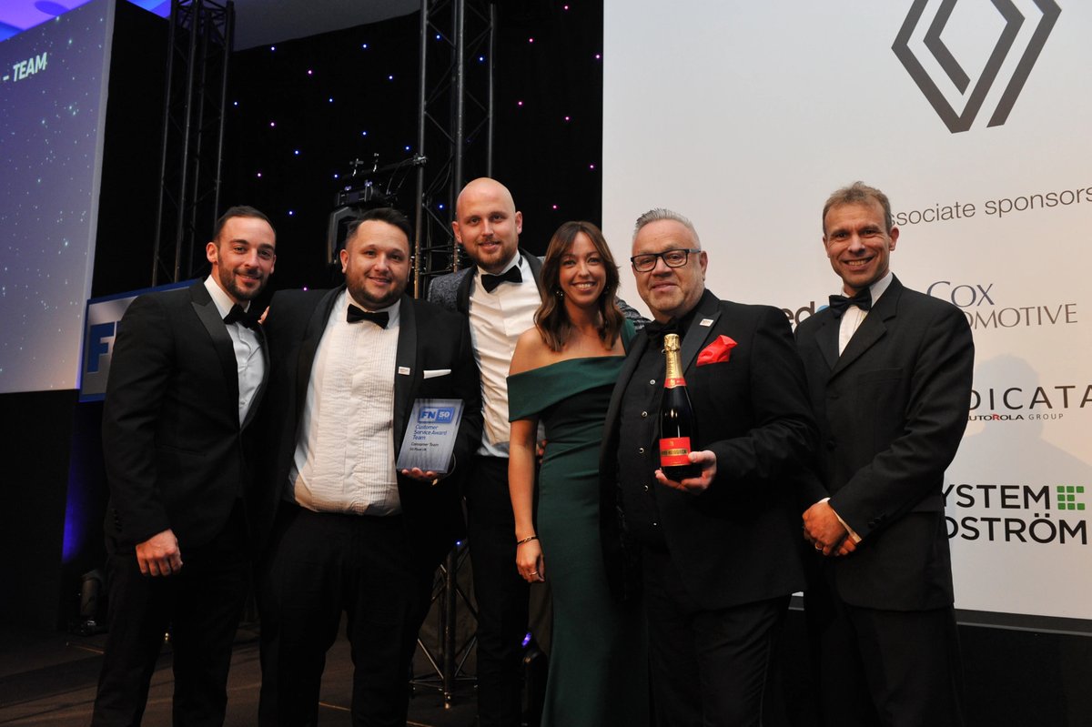 sgfleetUK's tweet photo. 🌟They’ve only gone and done it! Congratulations to our incredible consumer team for winning ‘Team of the Year’ at the @_FleetNews Customer Service Awards, we couldn’t be prouder!
#FleetIndustry #FleetManagement #CustomerService #SGFleetUK #FN50 #FleetNews #ConsumerTeam https://t.co/9utu3Jj7n6