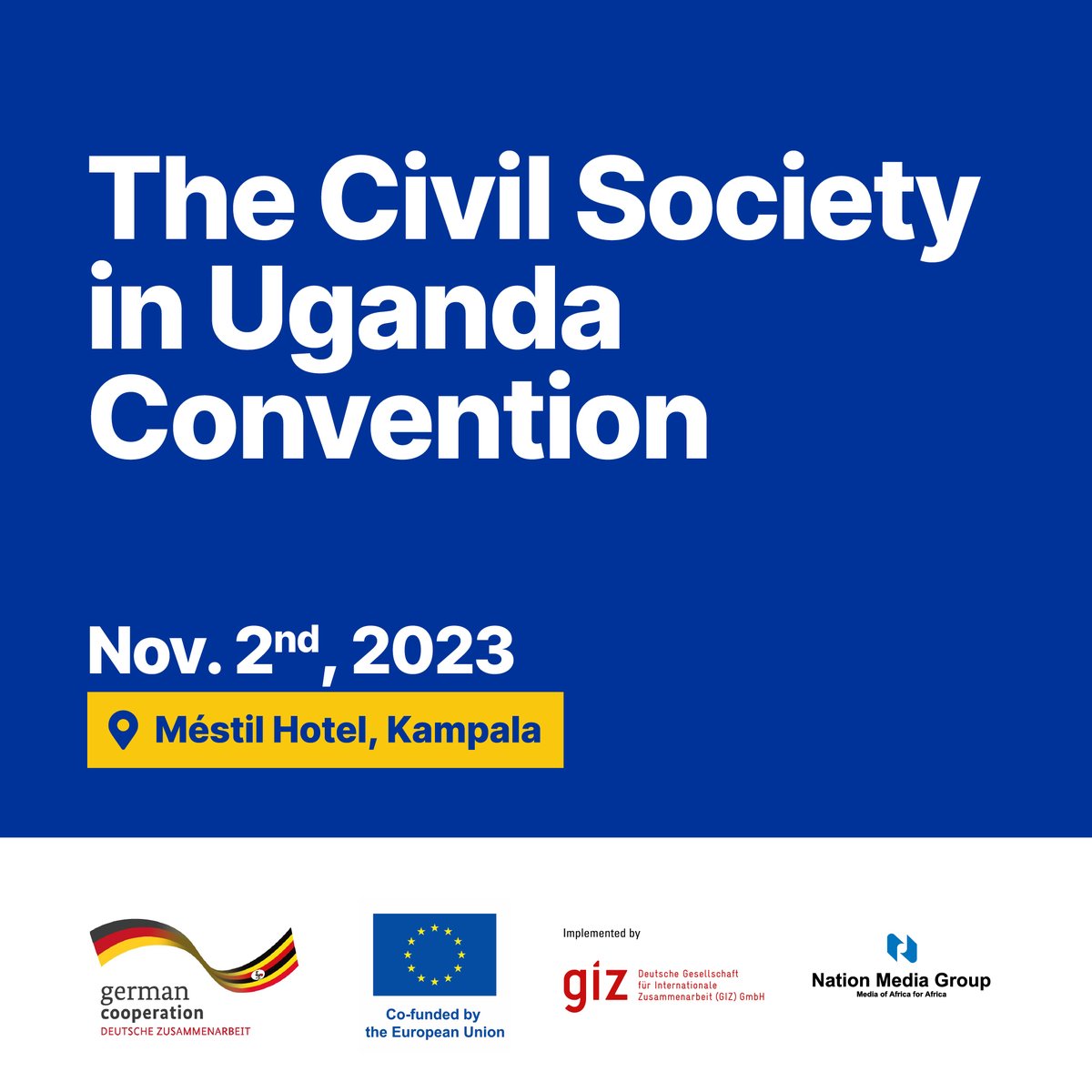 Today we  managed to be part of the #CSOConvention2023 where different civil society Organizations displayed there services and attended different sessions organized we are grateful for this opportunity @giz_uganda @NationMediaGrp