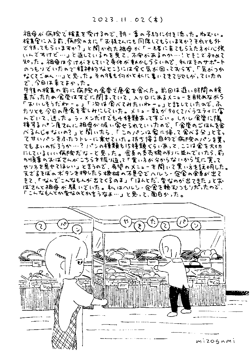 11/2の絵日記 