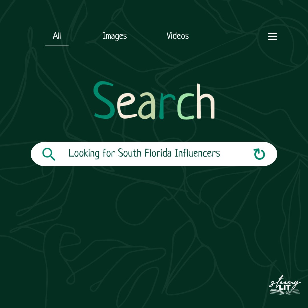 We are looking for South Florida influencers!

If you are one or know someone please fill out this form: forms.gle/FKW7mD8jS9U4Us…
