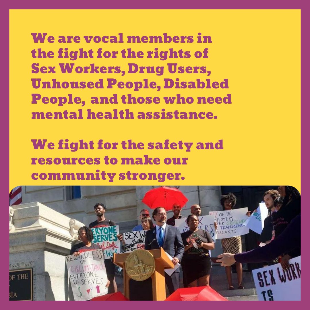 SWAC never ceases our work to fight for the rights of Sex Workers

We want to welcome allies and supporters in whatever capacity you have to help us in protecting the hard-working members of our community
 #decriminalizesexwork #socialjustice #SWAC #Community #communityhealth