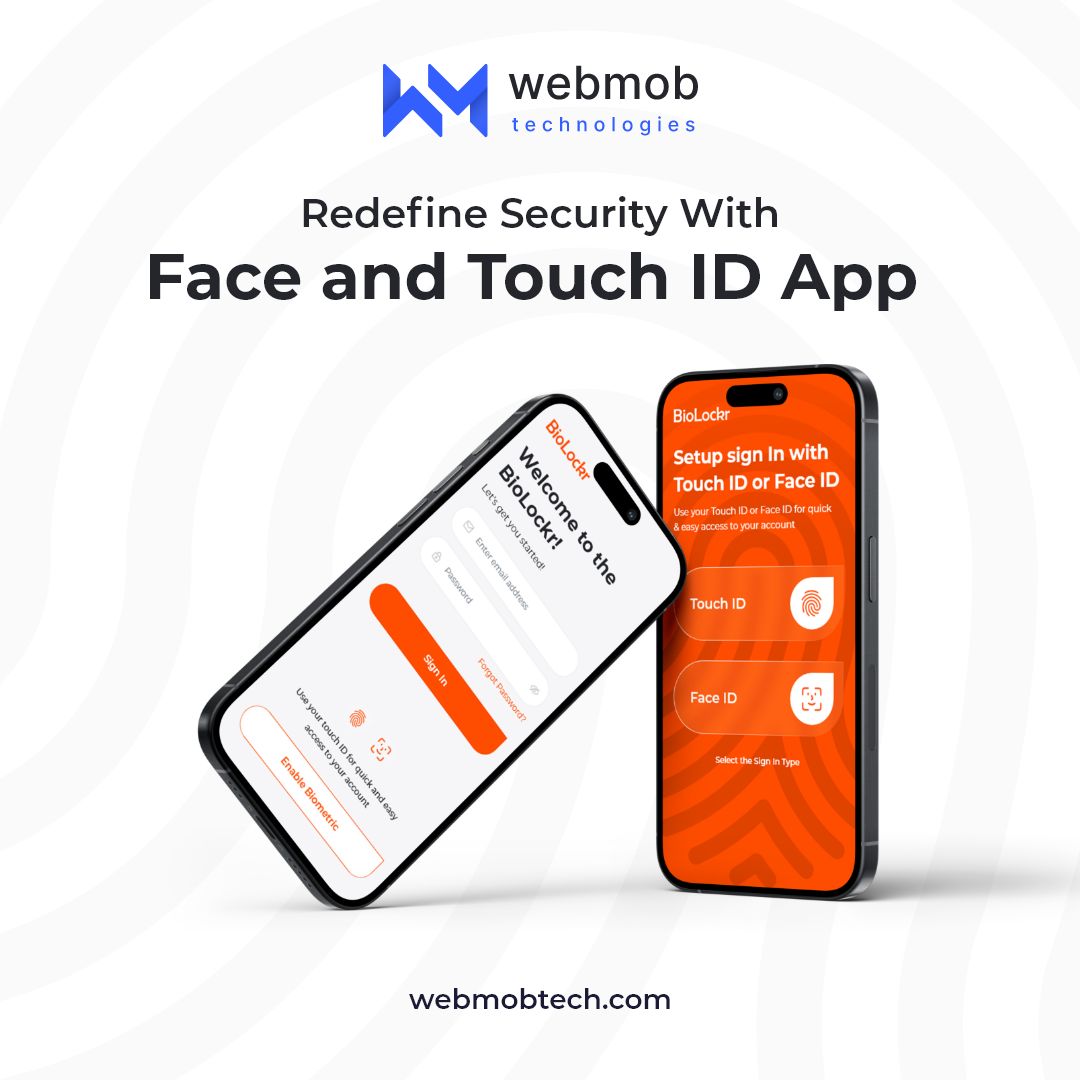 webmobtech's tweet image. One of the finest &amp;amp; most intuitive designs for a face recognition app. Our team of expert #uiuxdesigners has made a great design of a sign-in &amp;amp; login page for a face touch ID app.