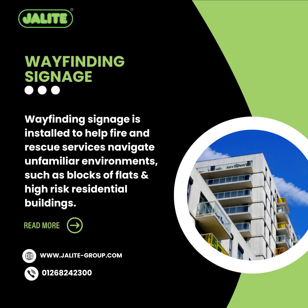 📍With new regulations and guidance released on wayfinding, post Grenfell, we know how daunting it can be for Responsible Persons to keep up.

Read more about JALITE wayfinding signs here: mailchi.mp/5a167606fec1/w…

#wayfindingsignage
#wayfinding
#firesafety
#jalite