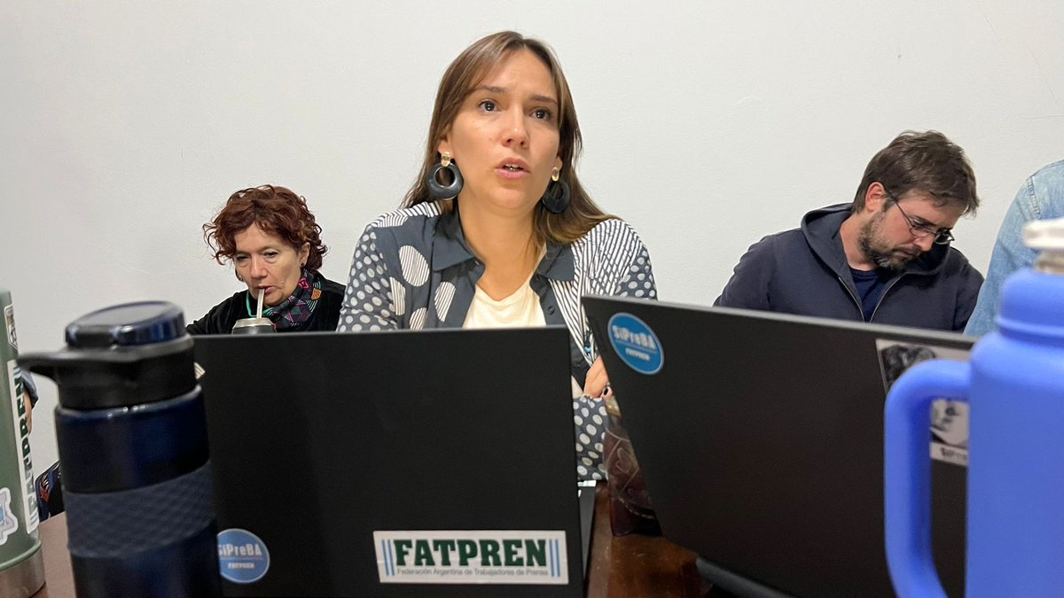 Con la participación de compañerxs de Córdoba, La Pampa, Santa Fe, Provincia de Buenos Aires (La Plata y Tandil), Salta, Río Negro, Esquel, Corrientes y Neuquen, se reúne el Secretariado Nacional de FATPREN para discutir los desafíos de la coyuntura y la situación de la actividad