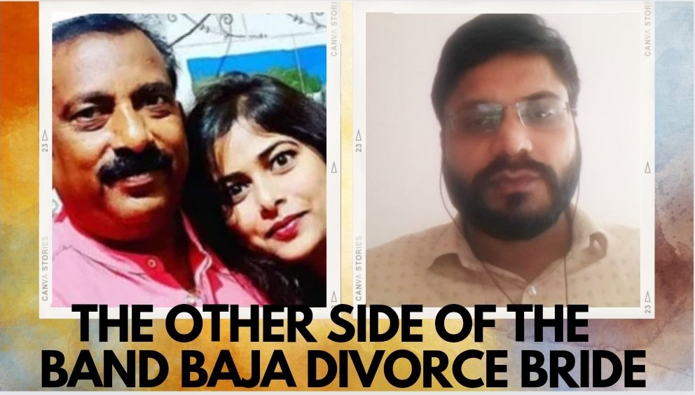 DeepikaBhardwaj's tweet photo. Demand of 1.15 CRORE in Alimony

False allegations on entire family 

Forceful occupation of in-laws home

Settlement amounting to Lacs

Leaving sasural after taking moolah

THE OTHER SIDE OF BAND BAJA DIVORCE BRIDE IN WORDS OF HUSBAND @sachin17c 

WATCH: https://t.co/kLsM5wRtuN https://t.co/4Lu8v1GVCa