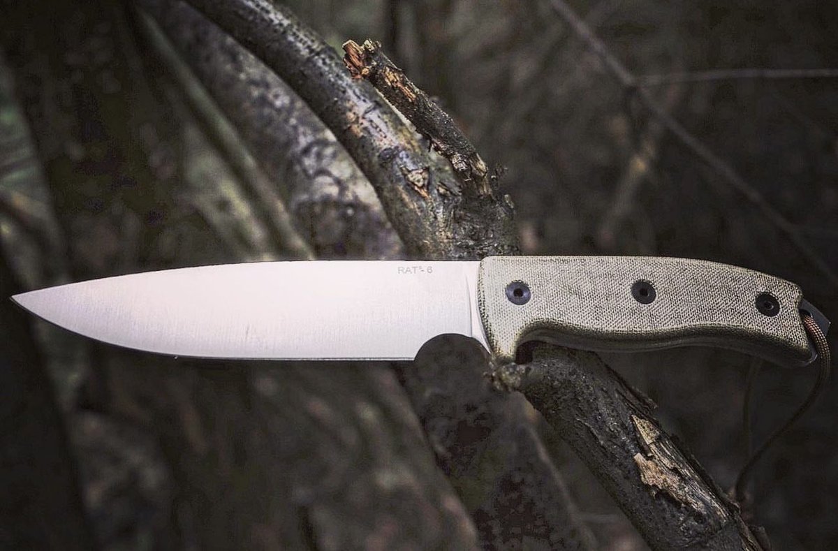 OntarioKnife's tweet photo. Looking for a larger, sturdy and ultra reliable #fixedblade?! Check out the #RAT6 in #S35VN blade steel with #Micarta handle scales! American Made! ๐๐ฝ๐ช๐
Legacy. Adventure. Explore.
#ontarioknifecompany #ontarioknife #ontarioknives #ontarioknifeco #OKC1889 #hunting #camping https://t.co/suTa8pZEfF