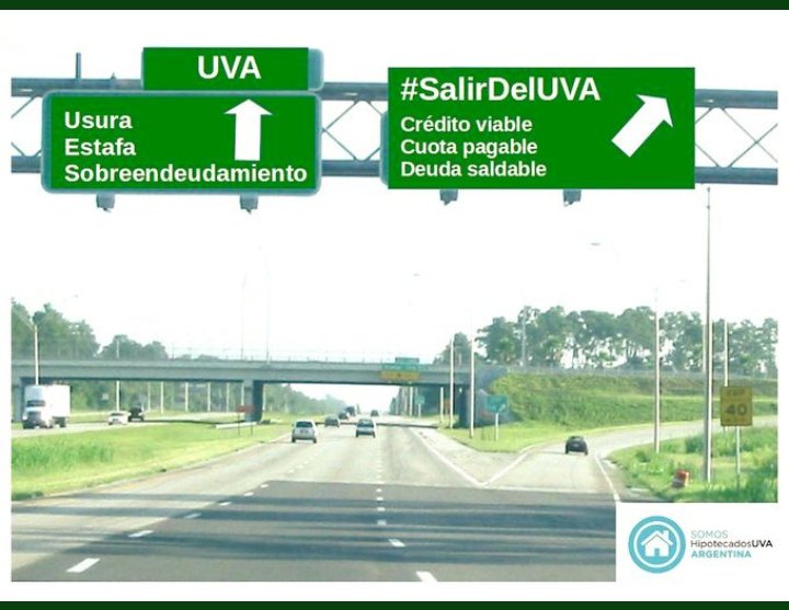 .<a href="/SergioMassa/">Sergio Massa</a>  Somos miles de familias que no damos más Basta de UVA  #IndiceCasaPropia