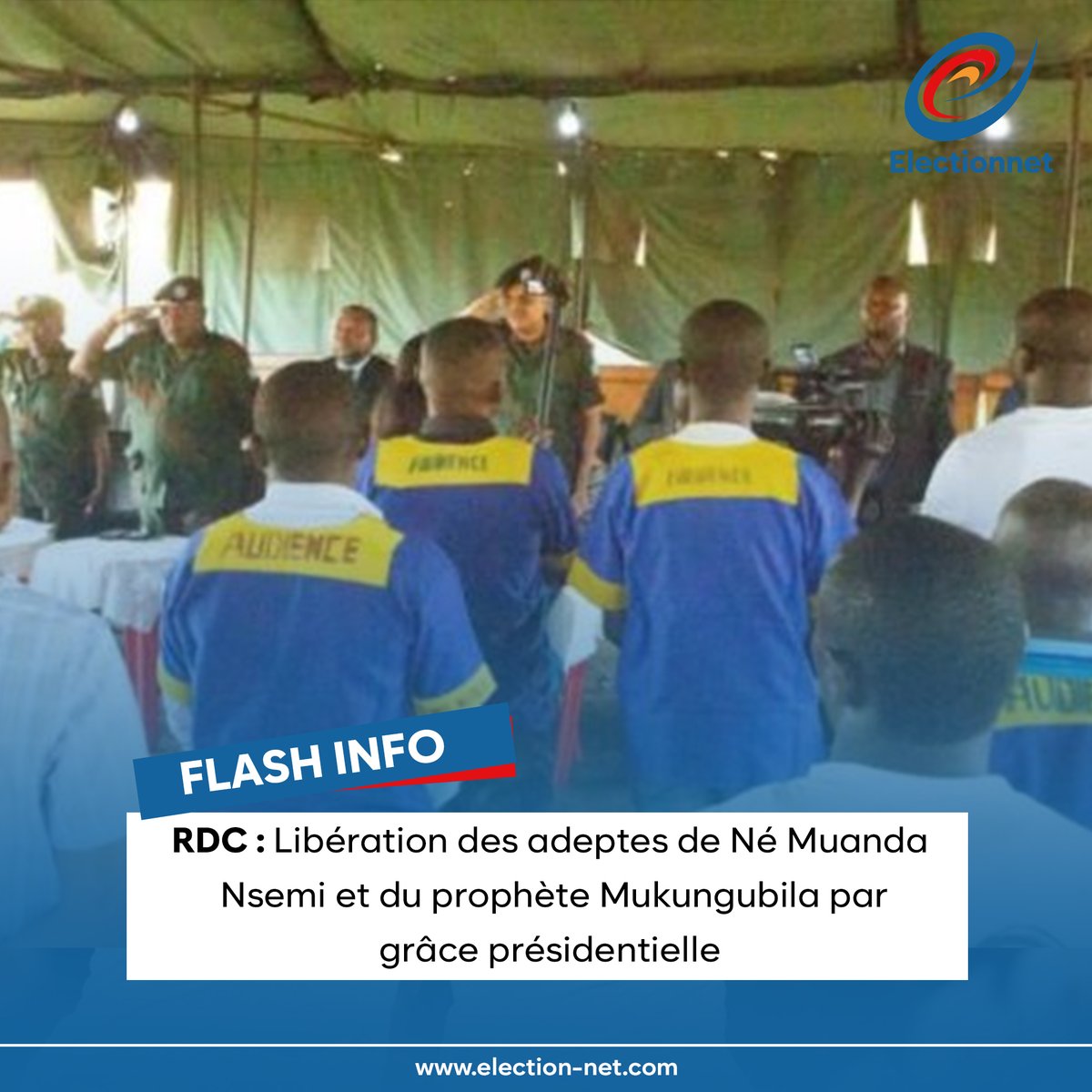 ElectionNet's tweet image. #Electionnet #RDC #NéMuandaNsemi #Mukungubila #Grâceprésidentielle