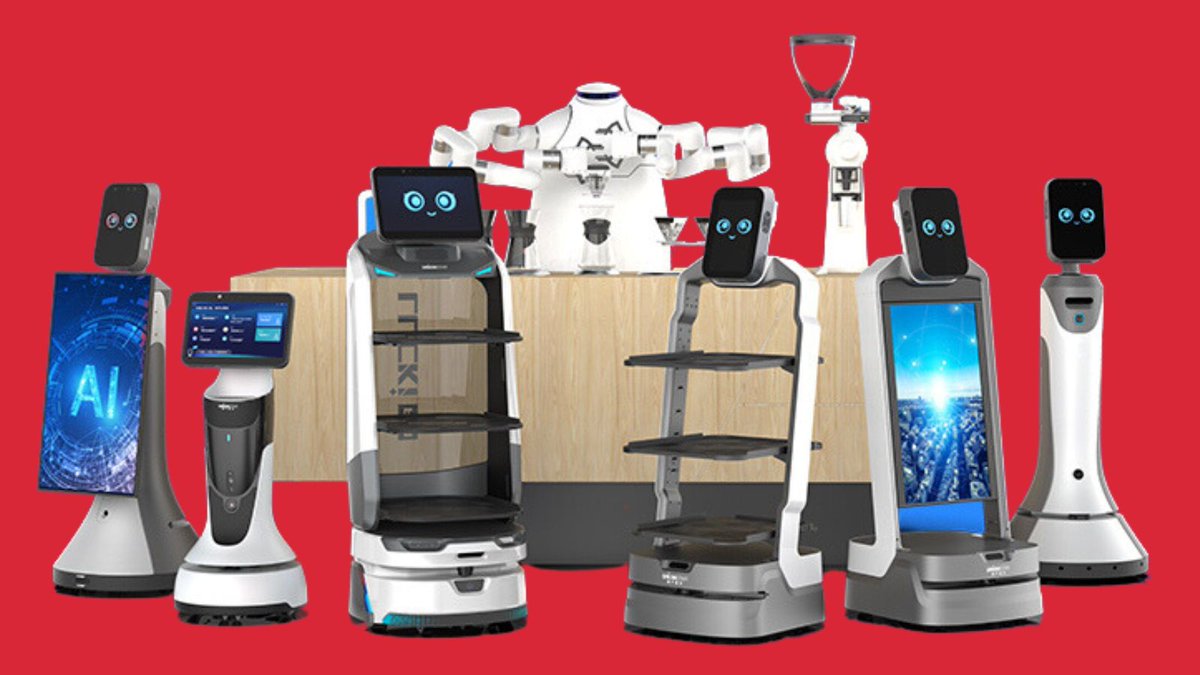 'Ever wonder if service robots get tired of serving? Nah, they're wired to love it! #RobotLife #ServiceWithASmile' #servicerobots #robothire #robots #events #eventprofs #eventtech #eventplanning