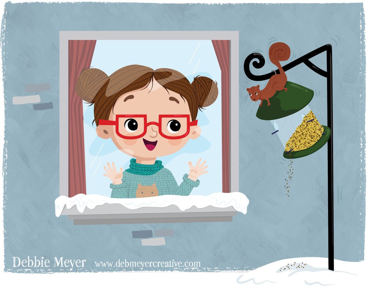 littledebmeyer's tweet photo. Happy #kidlitpostcard Day! 📷 Here's the color version of a sketch I did last week. She's cute as a button! #debmeyercreative #childrensillustrator #childrensillustration #kidlitart #kidlitillustrator #kidlitartist #kidlitartpostcard #kidlitpostcardday #seekingrepresentation https://t.co/BBB2usWE9p