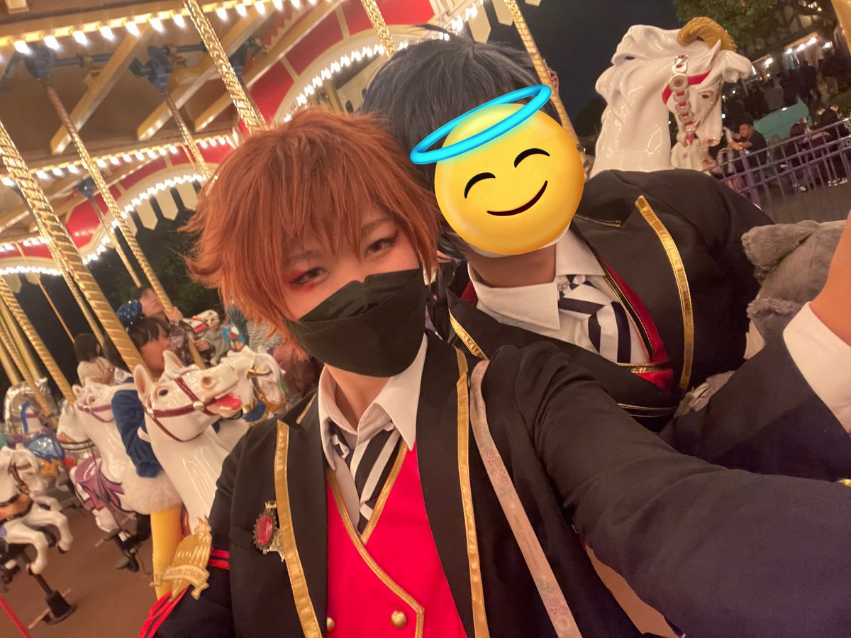 log_3rd's tweet photo. 01/︎︎ ♀/🏰派
本格的な仮装は今年からの初心者限界仮装民
まともな写真ばかりですが普段はトンチキネタ枠です🤪
170cmクソデカ女なので男装ばかりやってます🤣🤣
お友達ください🥹🥹🥹
 #Dハロ仮装者さんと繋がりたい 
 #Dハロ2023  
 #Dハロ仮装 
 #Dハロ仮装2023 
 #Dハロツイステ https://t.co/vMFVBGMEjw