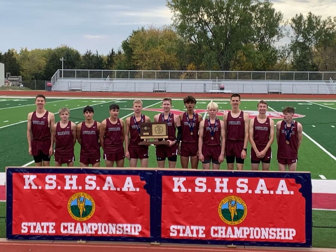 How impressive was Buhler this weekend at 4A cross county? The Crusaders captured the 4A state title with five runners finishing in the top 14. #sportsinkansas
