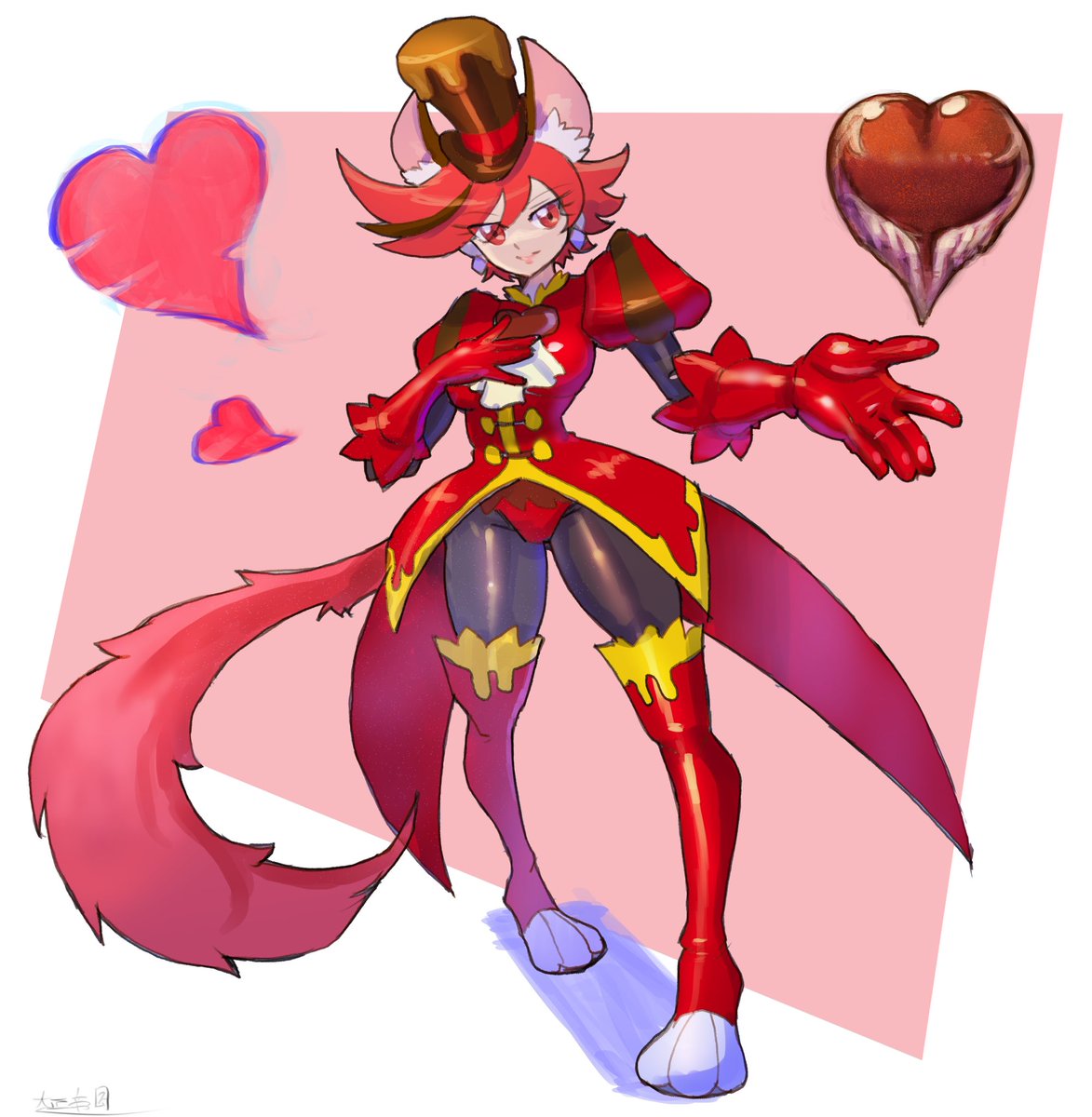 #タイツの日 俺の描くタイツぁゴムタイツよぉ。