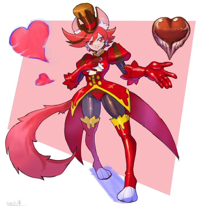 #タイツの日 俺の描くタイツぁゴムタイツよぉ。