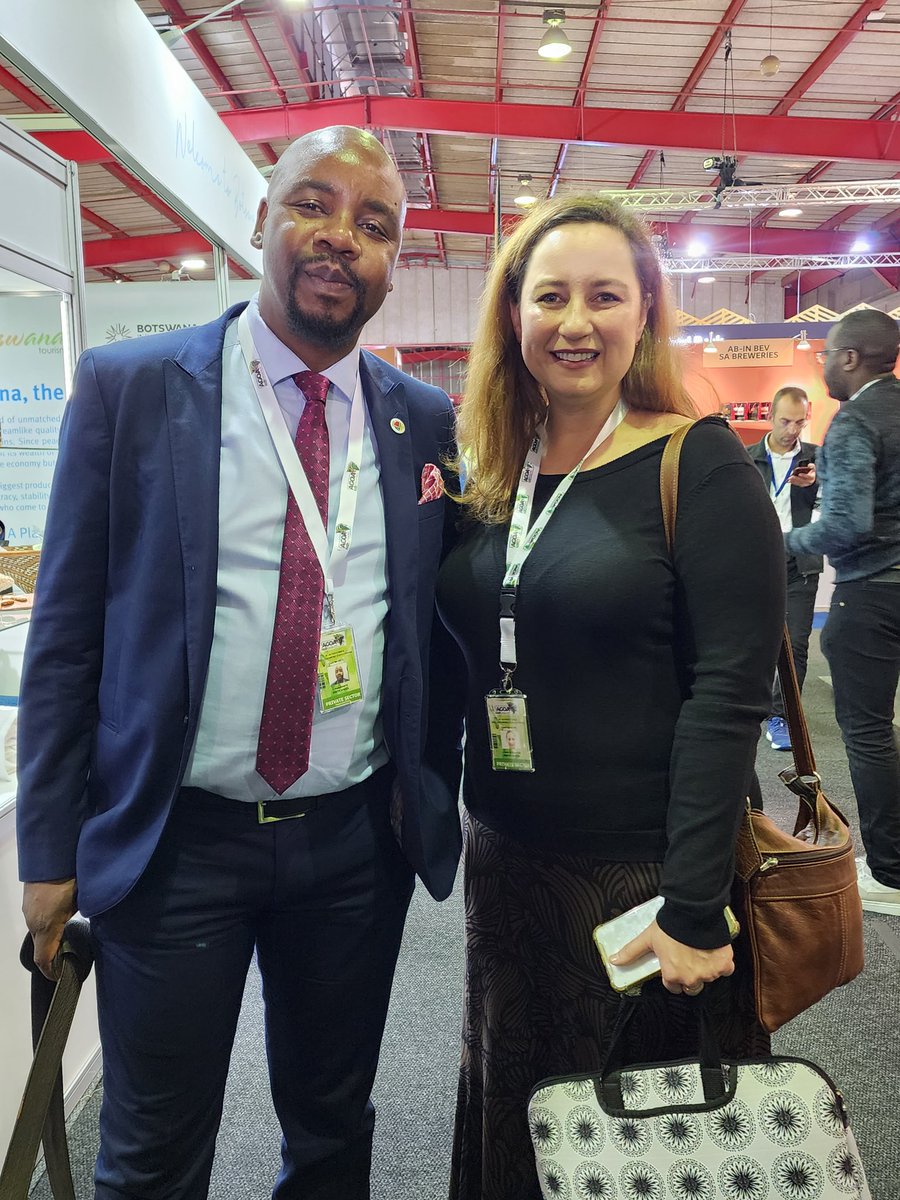 We are at the #AGOAForum2023 with our CEO <a href="/EusMas/">Eustace Mashimbye</a> &amp; Executive <a href="/jeanninevs/">Jeannine van Straaten</a>