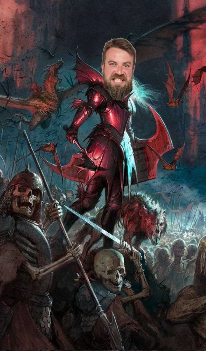 Pairing cards prepped and ready for 6 nations. 
Big thanks to @cat_hair_minis NIs own King Brodd for his artistic talent 

1/2
#pairingCards #aos6nations2023 #warhammer #aos