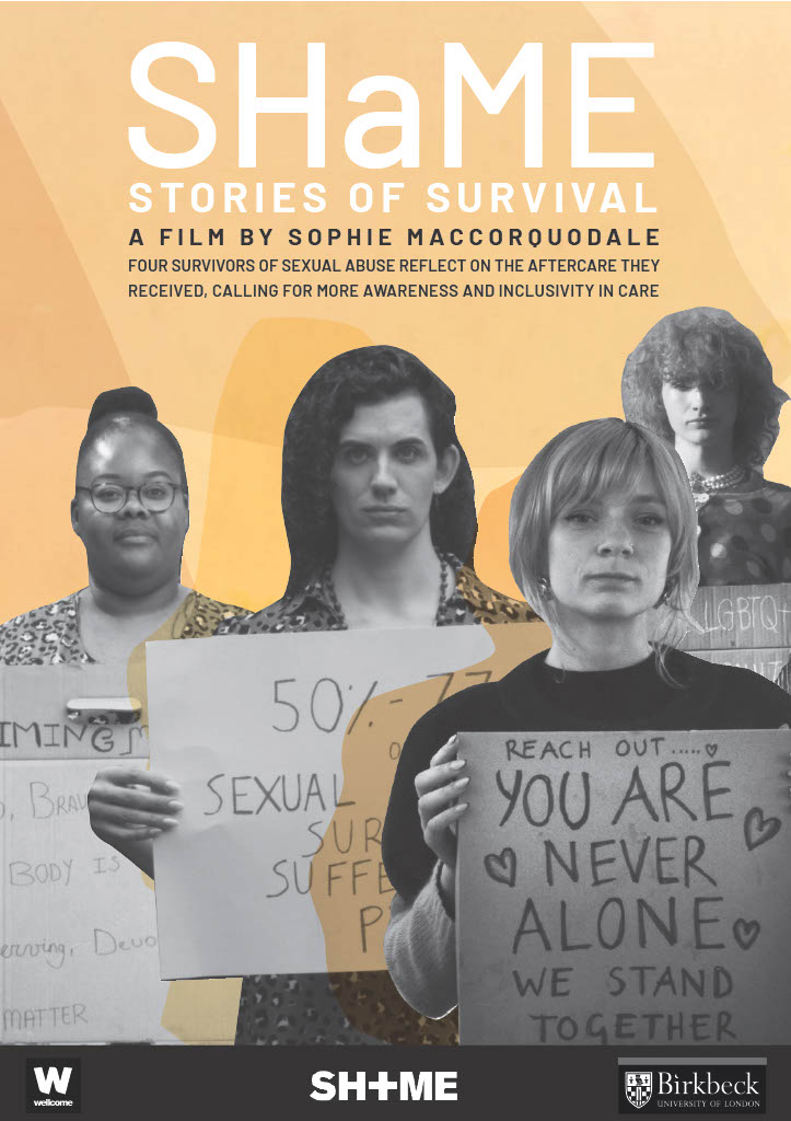 Come & watch a film with me ! Rich Mix Arts Centre is premiering SHaME's 'Stories of Survival', a survivor-centred documentary film exploring sexual violence & its aftermaths. Wed 29th Nov, 18.30, BSL interpreted. @shme_bbk @SHMeditor @socialhistsoc @SurvivorsUK @wowintheworld