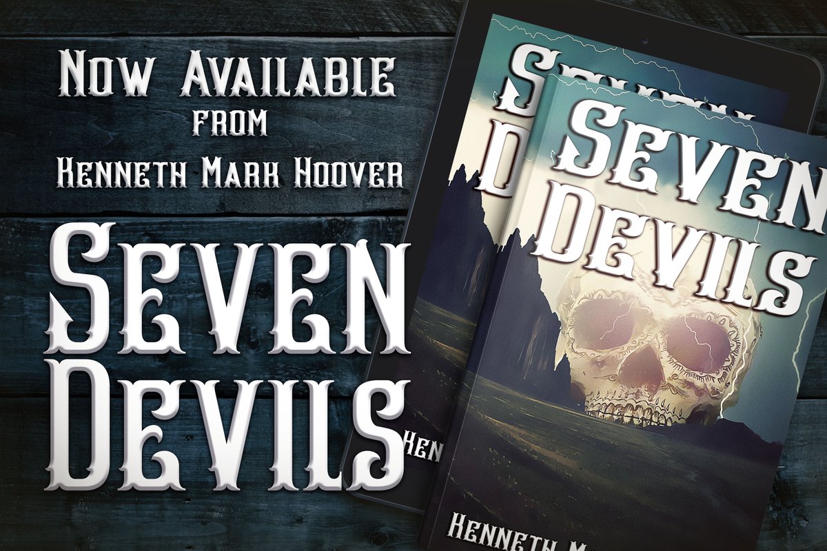 My brand new #HAXAN novel SEVEN DEVILS is out! Follow the new adventures of Marshal John Marwood as he faces a violent, eternal woman from his past! 
amazon.com/Seven-Devils-H… #weirdwestern #darkfantasy #BloodDustWind #NewMexico #OldWestDeadlyGame #DarkWesternHorror #DayOfTheDead